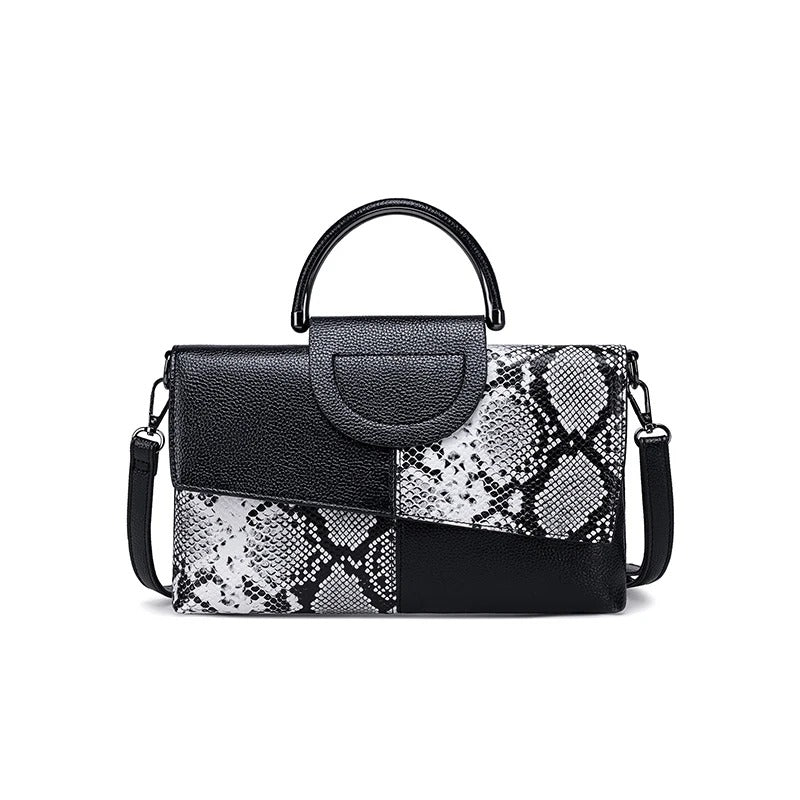 Crossbody-taske i blødt PU-læder til kvinder