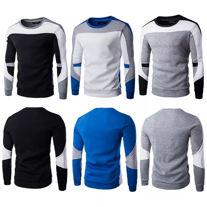 Casual Crewneck-sweatshirt til mænd