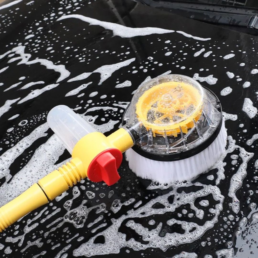 SpinClean Pro 360 | roterende bilbørste med førsteklasses mikrofiber børstehår-zarada.dk