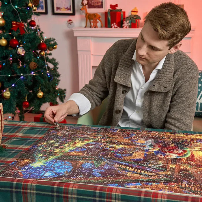 FamilieJoy Julekalender 2025 | Udfordrende overraskelser til alle med Stitch, Fodbold, Puslespil & Krystaller