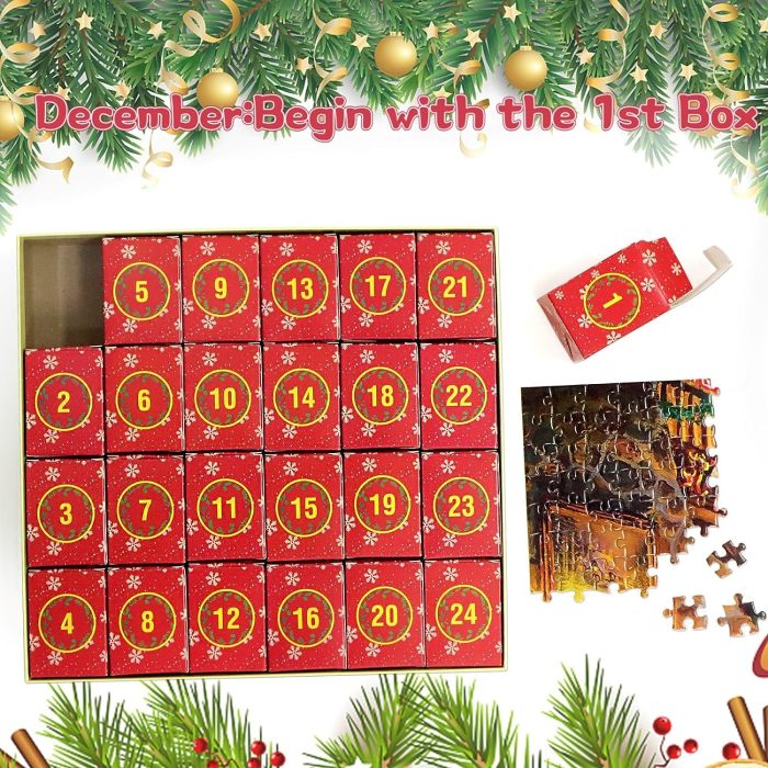 FamilieJoy Julekalender 2025 | Udfordrende overraskelser til alle med Stitch, Fodbold, Puslespil & Krystaller