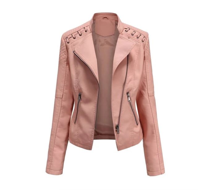 Daphne Kvinders Vintage Stil Kontorjakke – Elegant Fitted Snit med Usynlig Lynlås & Piped Lommer