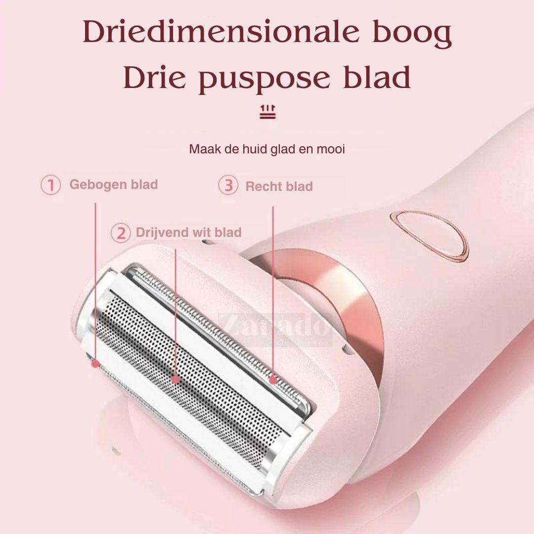 SmoothGlam | 2-i-1 barbermaskine til kvinder-zarada.dk