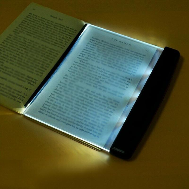 LumiBook - Sammenfoldelig bogformet lampe med blød LED-belysning til moderne rum