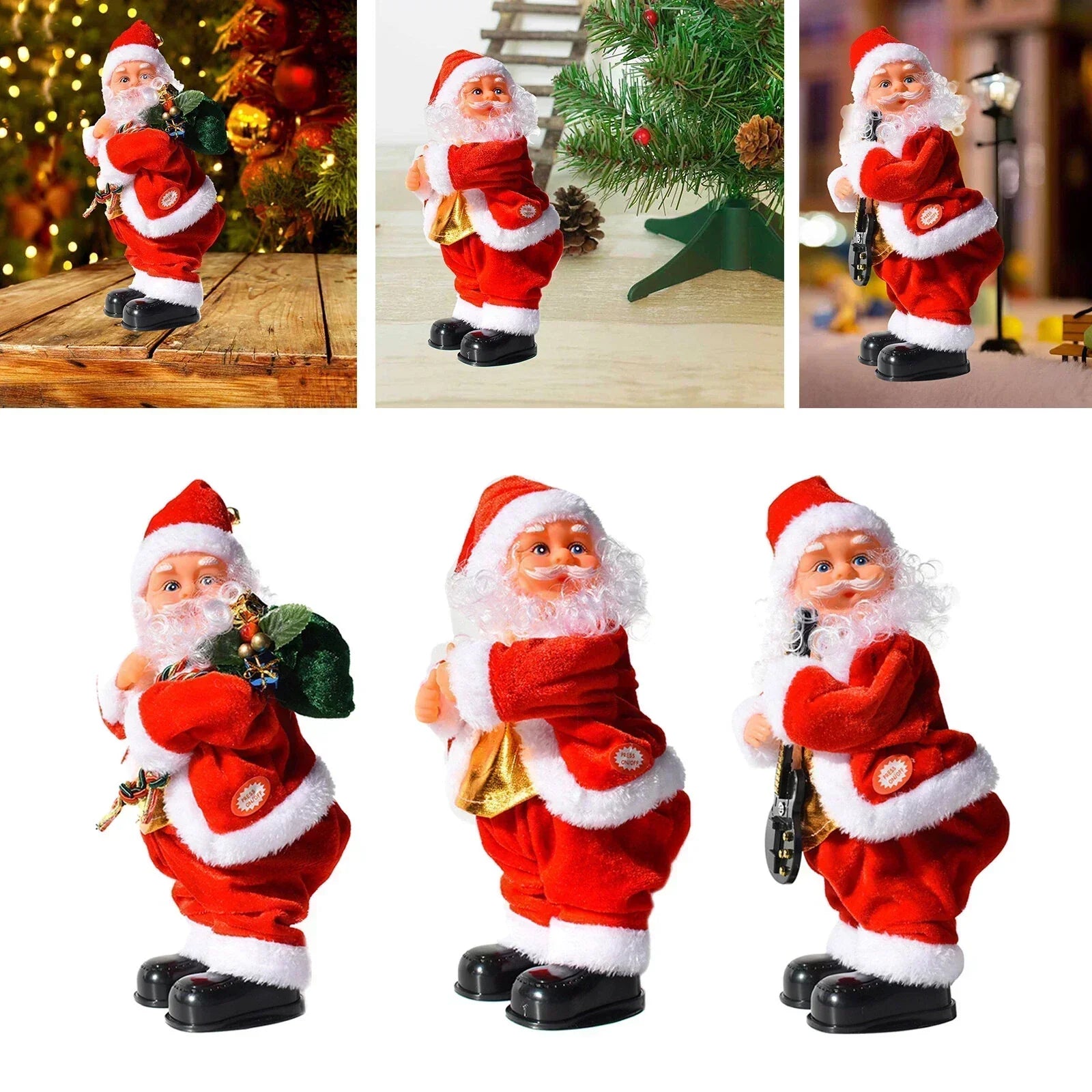 SantaDance | Dansende Julemand Festdekoration Festlig Boligindretning Gratis Levering
