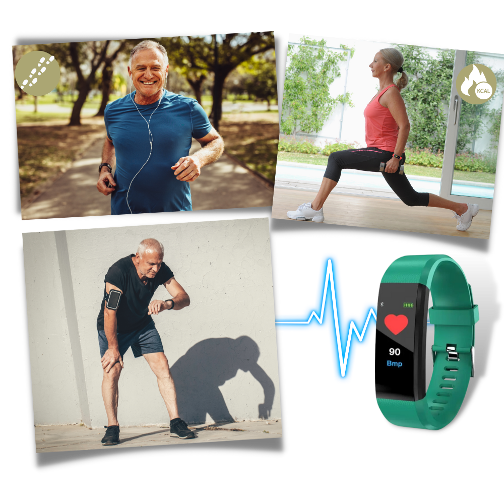 Senior Smartwatch | Puls og sundhedsmåling altid i fokus