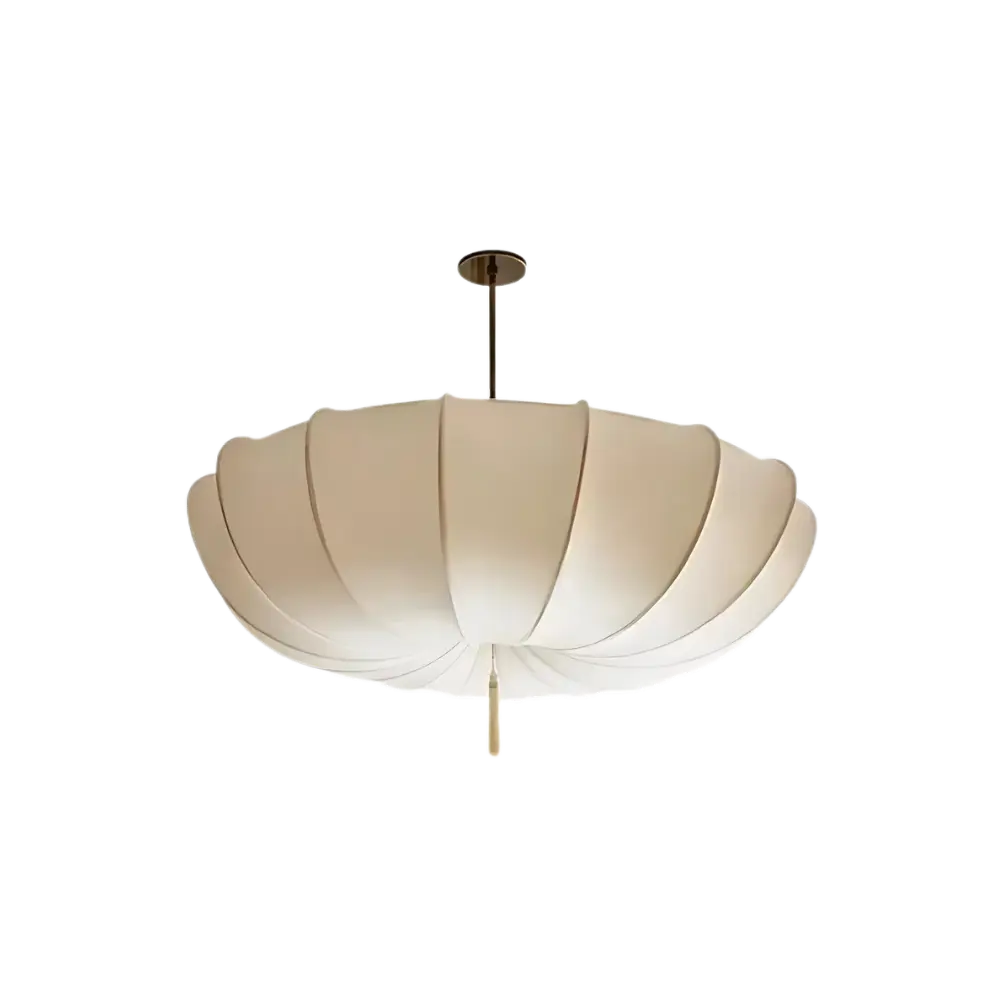 SereniGlow - Elegant lysekronelys med blødt og organisk design