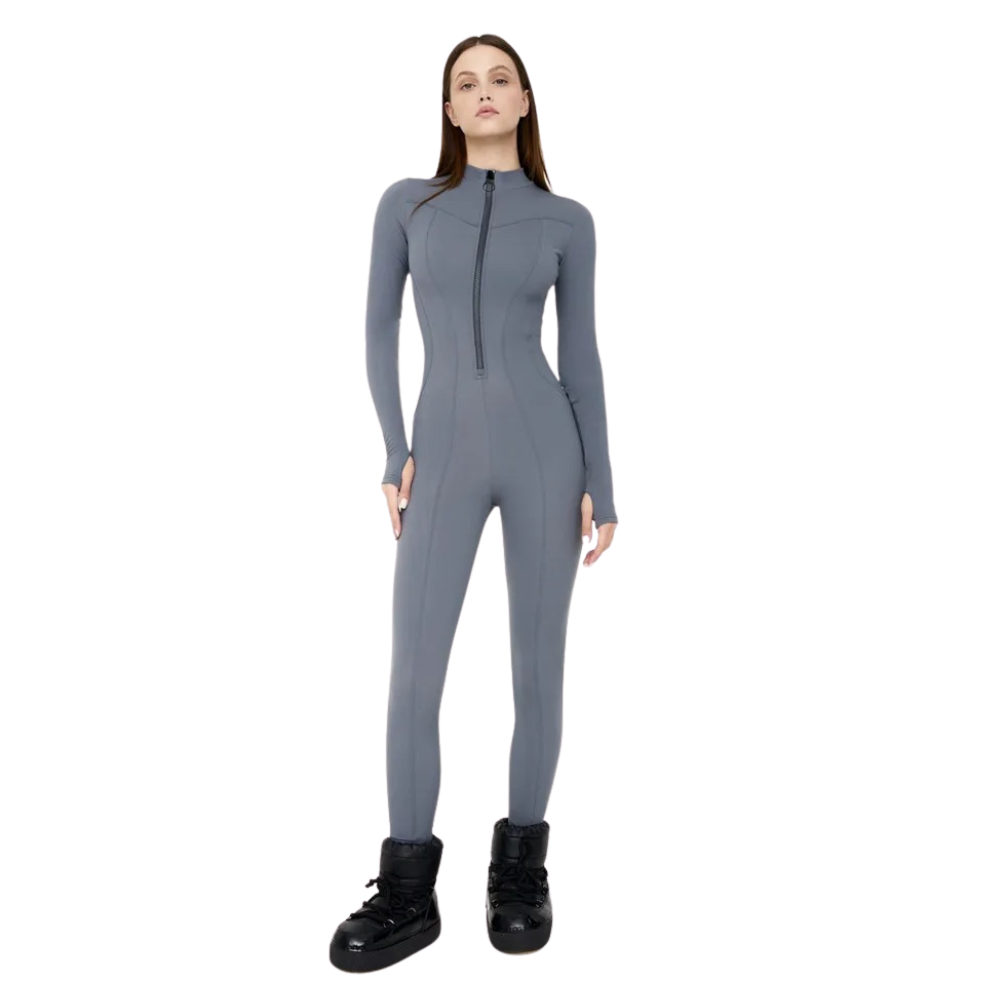 Sporty Rompers med lynlås