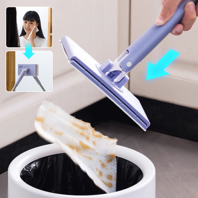 SwiftClean Håndfri Mini Mop | Problemløs rengøring til alle overflader-zarada.dk
