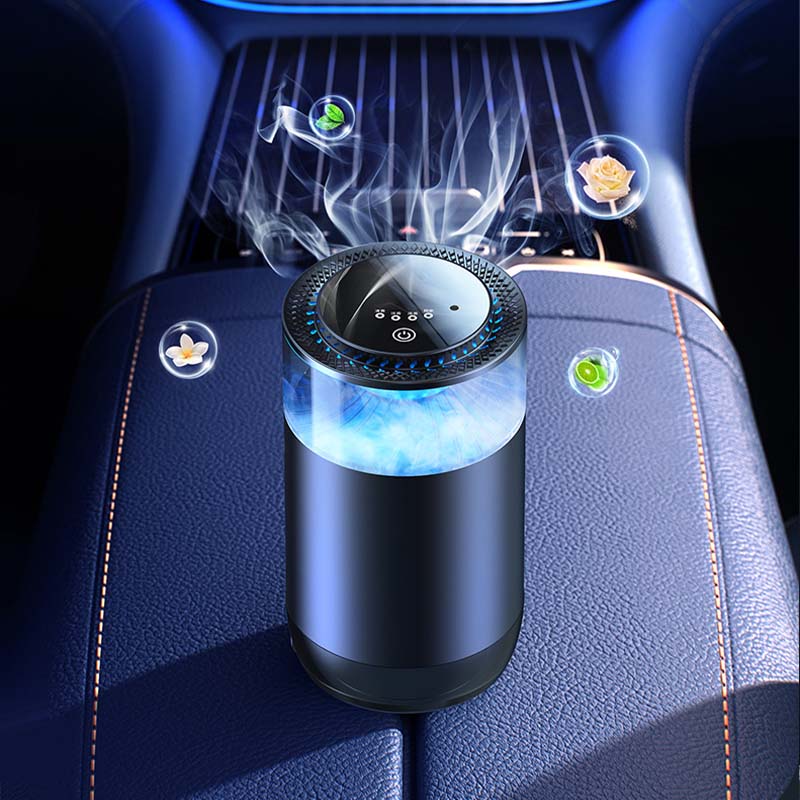 BreezeMist Auto Luftrenser | Naturlig Duft & Ultralydsfordeling-zarada.dk