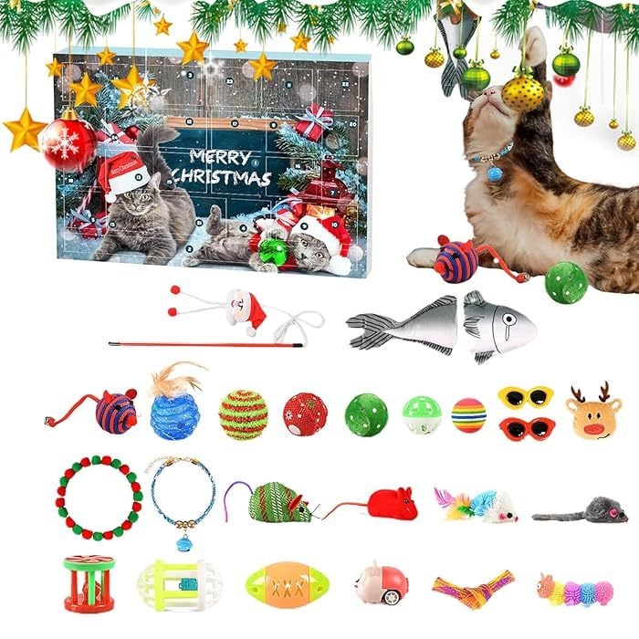 Pawfect | 2025 Julekalender til nedtælling for katte og hunde