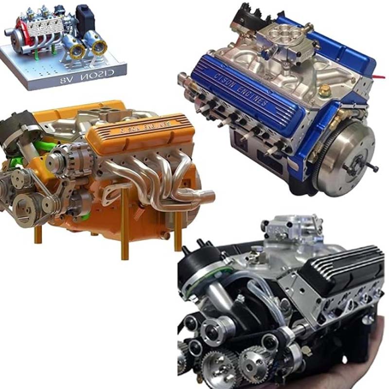 🎉Sidste Dag Aktion 50% RABAT 🔥 - Samlefigur af en OHV V8 small-block motor