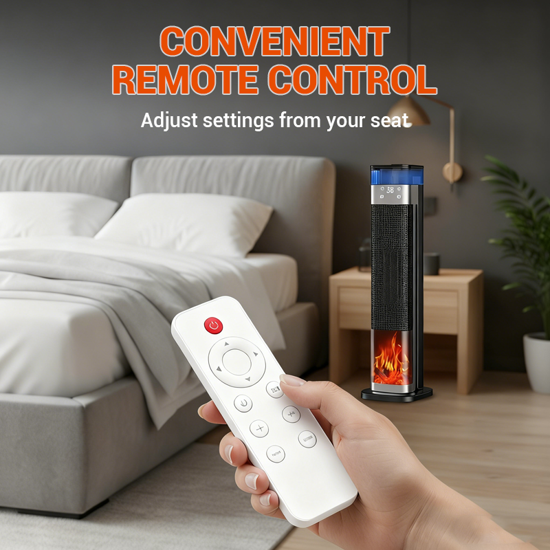 PTC Fan Heater 2000W with Humidifier – 2-in-1 Electric Heating