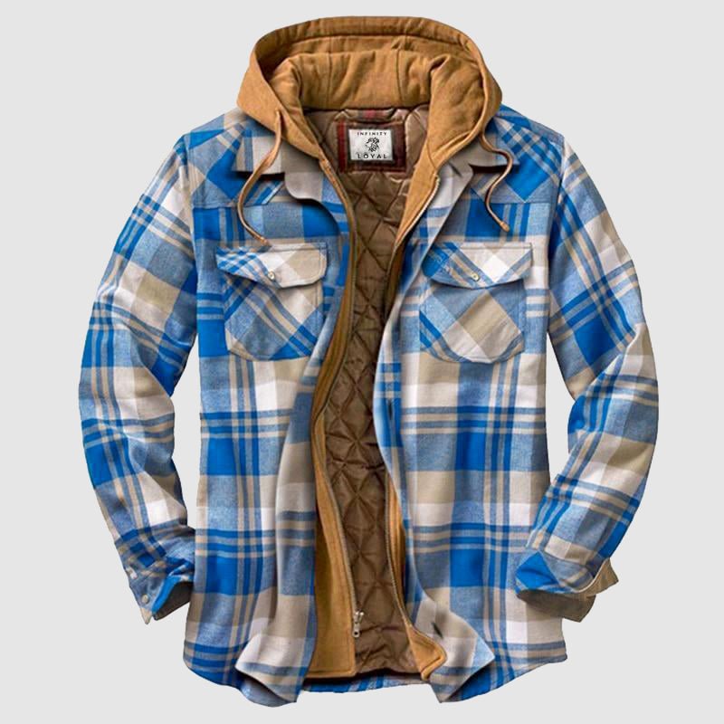 Zandro Herre Lumberjack Jakke – Varm og Åndbar Jakke med et Moderne Design