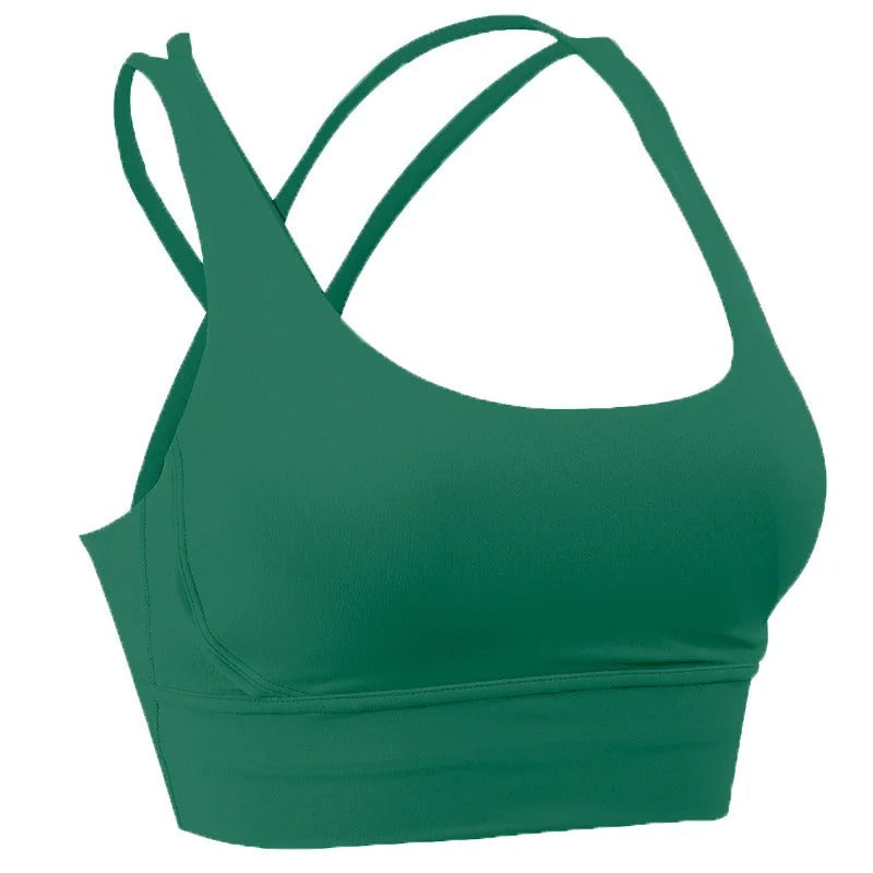 Kvinder åndbar cross-back sports-bh