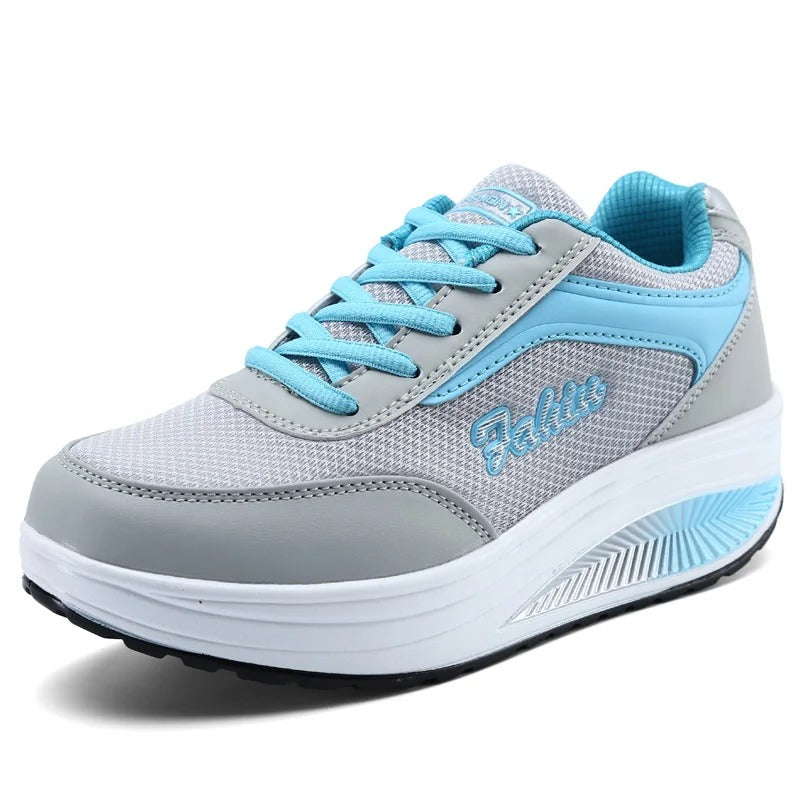 Vulkaniserede walking sneakers til kvinder