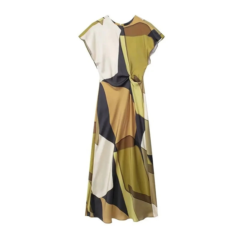 Kvinders vintage print hulkjole