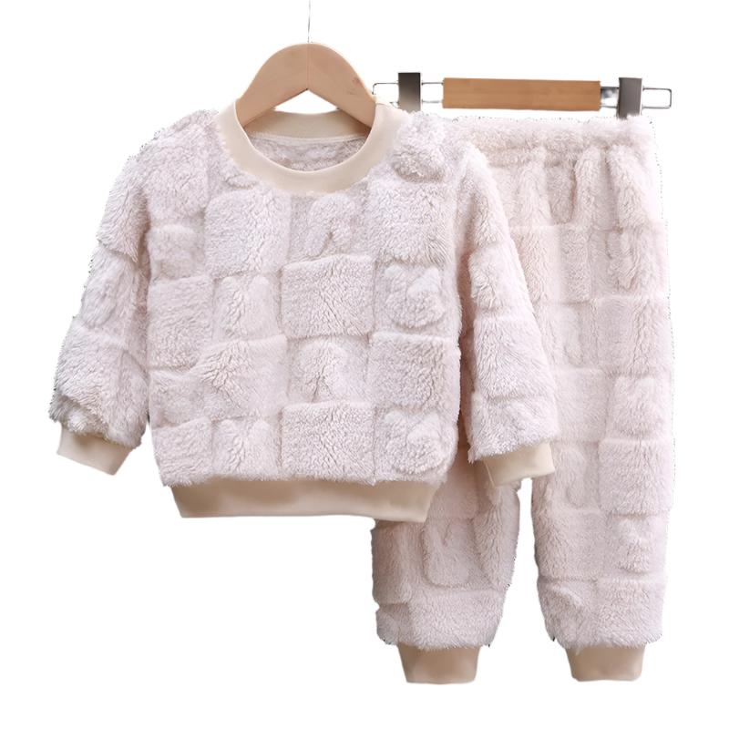 Vinterpyjamas i flannel til børn