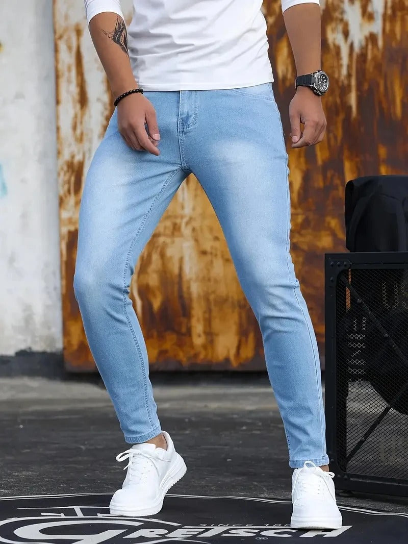 Casual Slim Fit-bukser til mænd