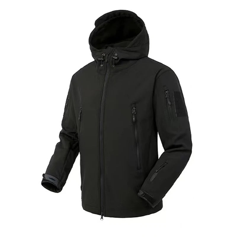 Vandtæt taktisk softshell-jakke til mænd