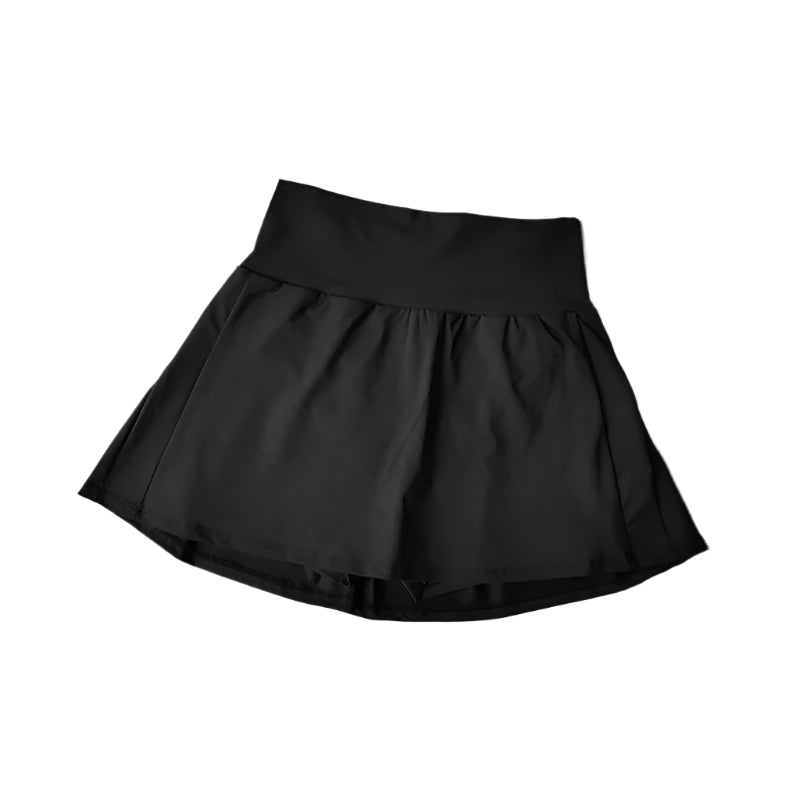 Sportsnederdel med høj talje til kvinder Shorts