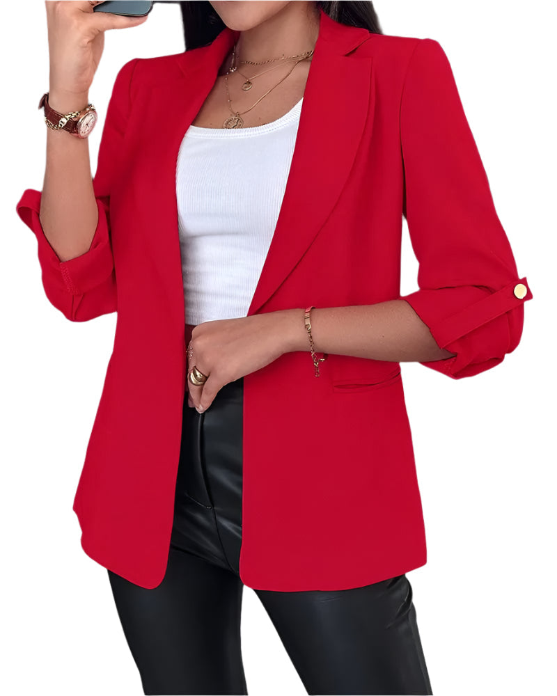 Smal cardigan-blazer til kvinder