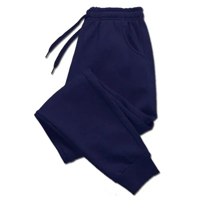 Afslappede sweatpants i fleece til mænd