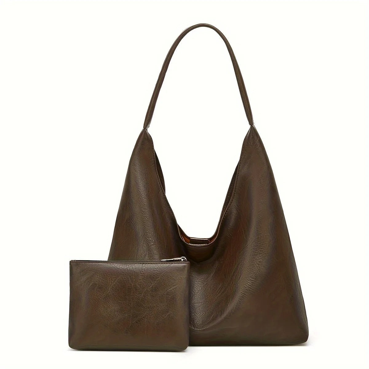 Kvinder Retro Large Tote Skuldertaske