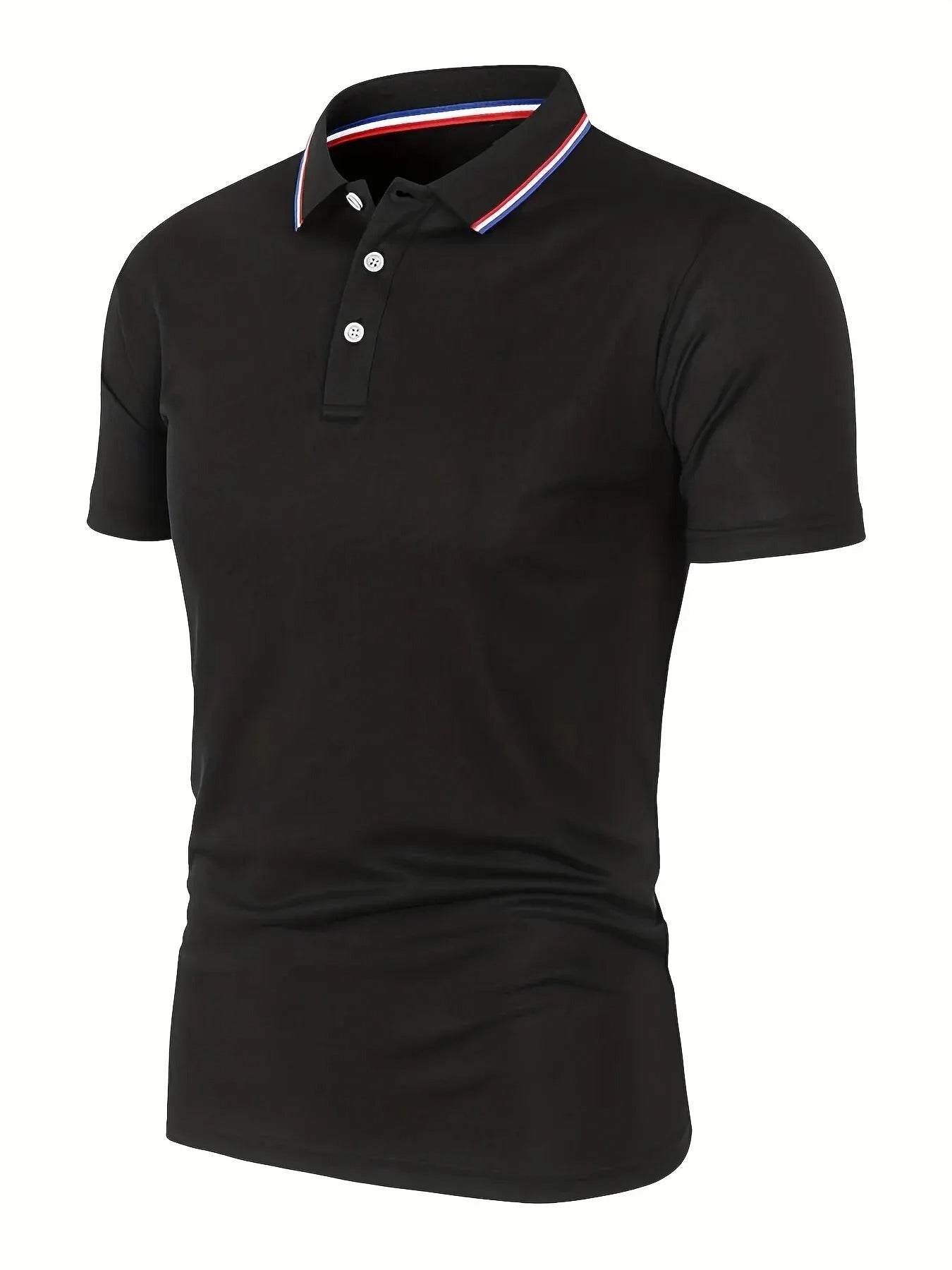 Herre afslappet åndbar poloshirt