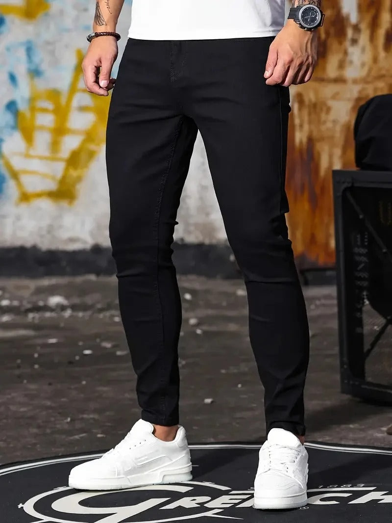 Casual Slim Fit-bukser til mænd