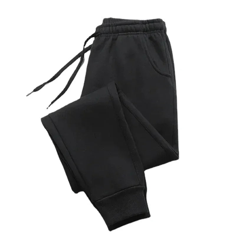 Afslappede sweatpants i fleece til mænd