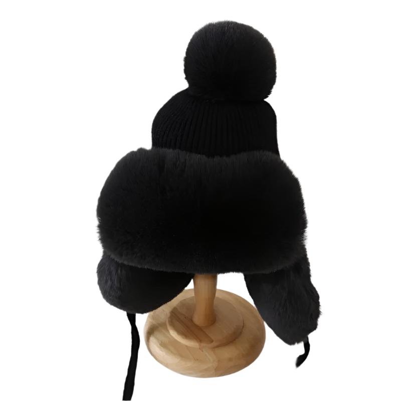 Winter Trapper Earflap Beanie Hat