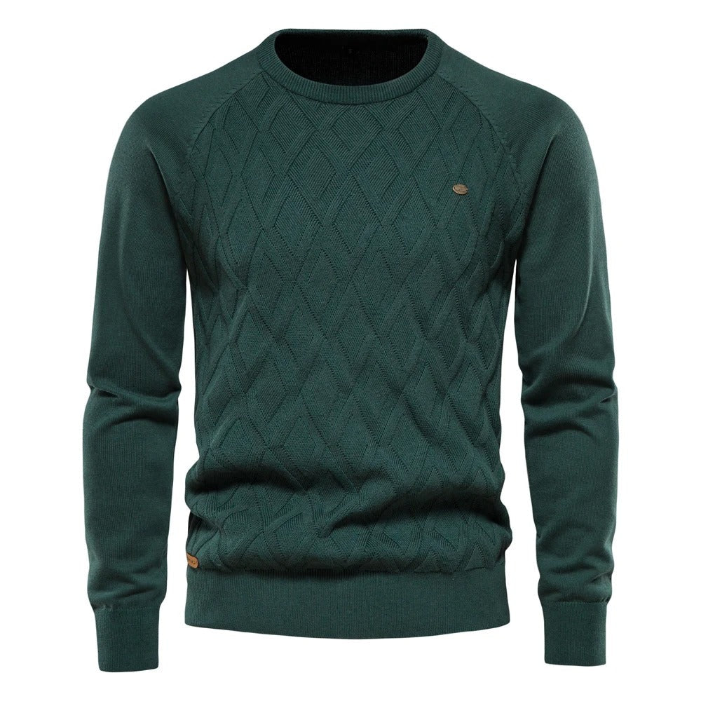 Casual strikket sweater til mænd