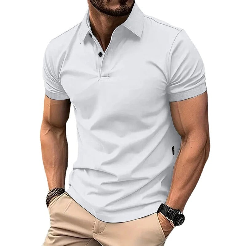 Letvægts casual poloshirt til mænd