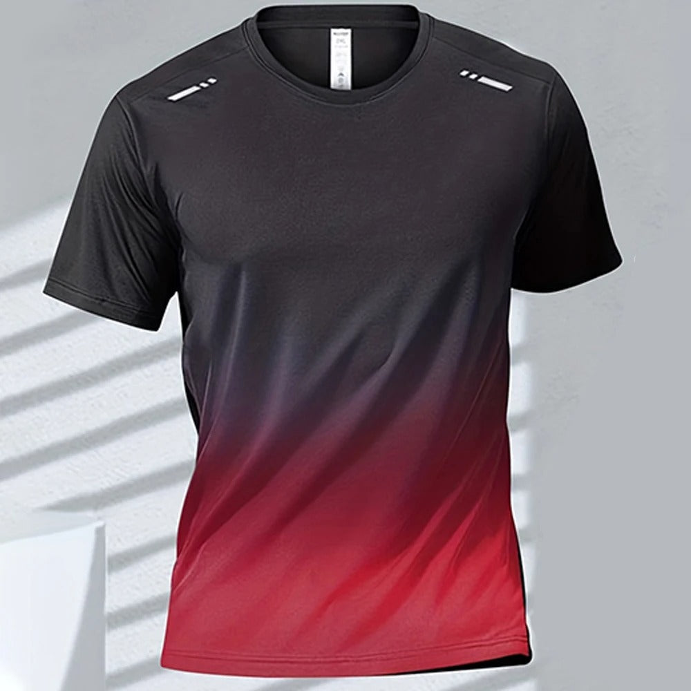 Quick Dry Gradient T-shirt til mænd