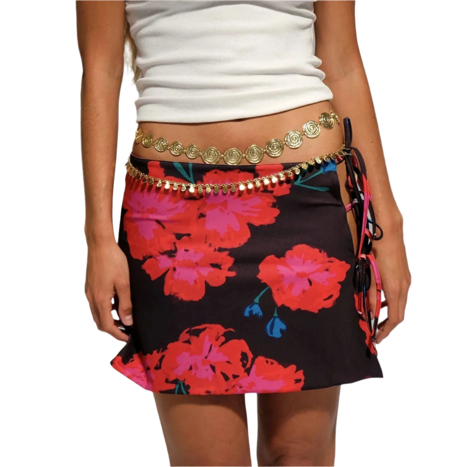 Kvinder Tie-Dye Bodycon nederdel