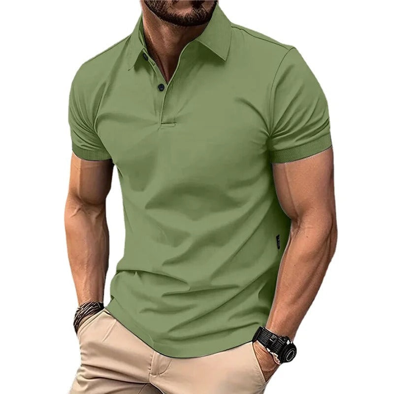 Letvægts casual poloshirt til mænd
