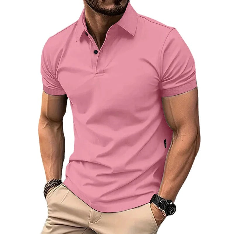 Letvægts casual poloshirt til mænd