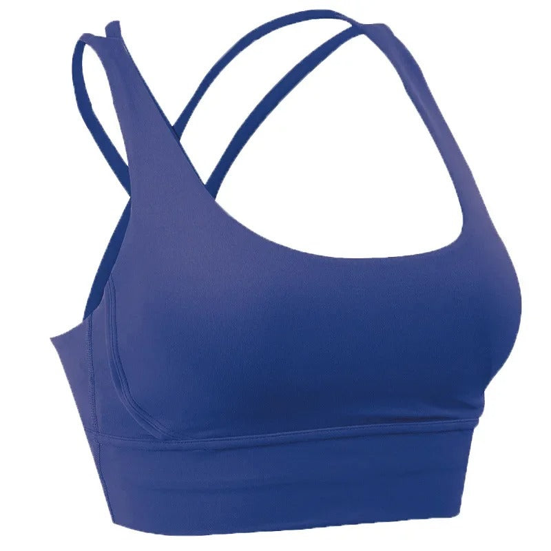 Kvinder åndbar cross-back sports-bh