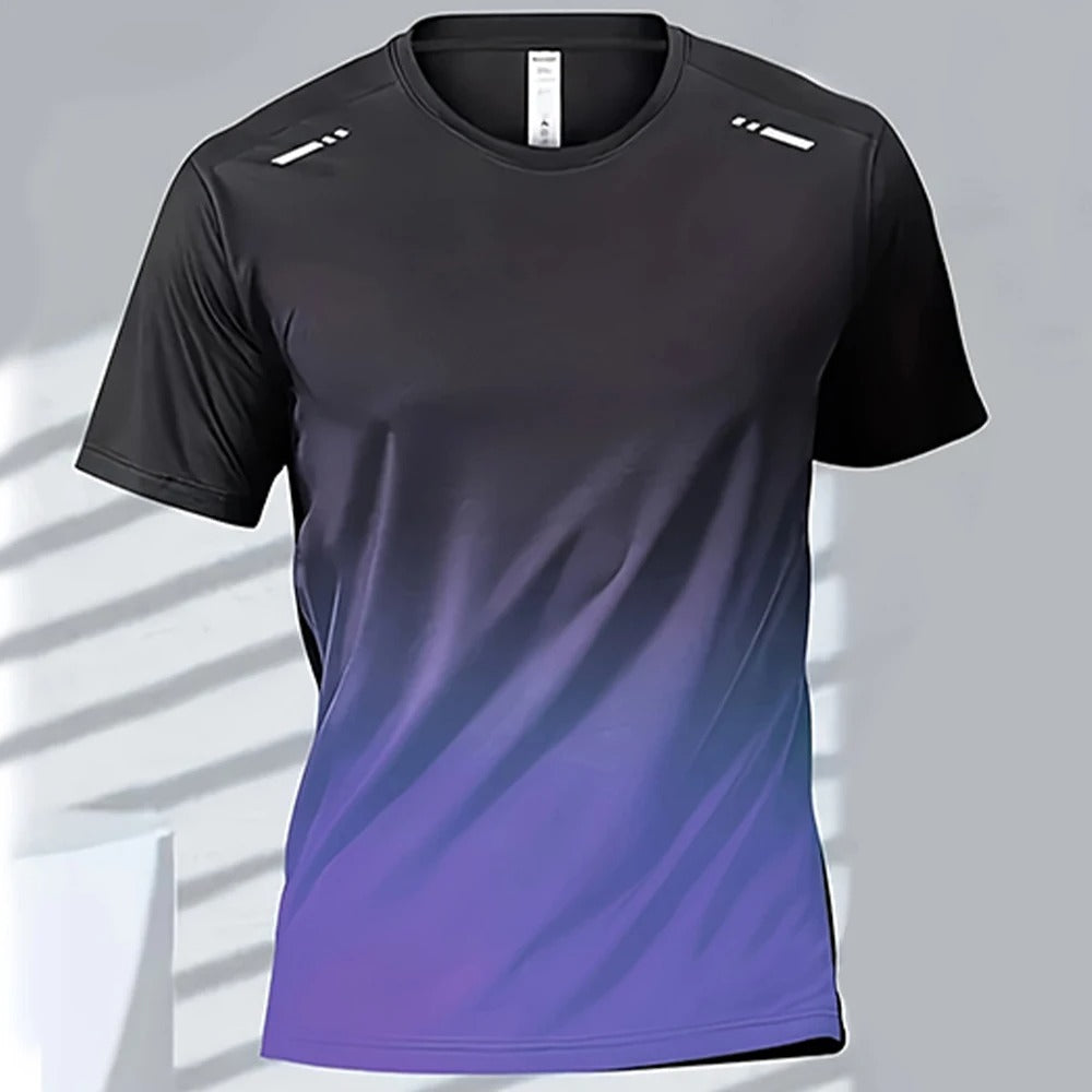 Quick Dry Gradient T-shirt til mænd