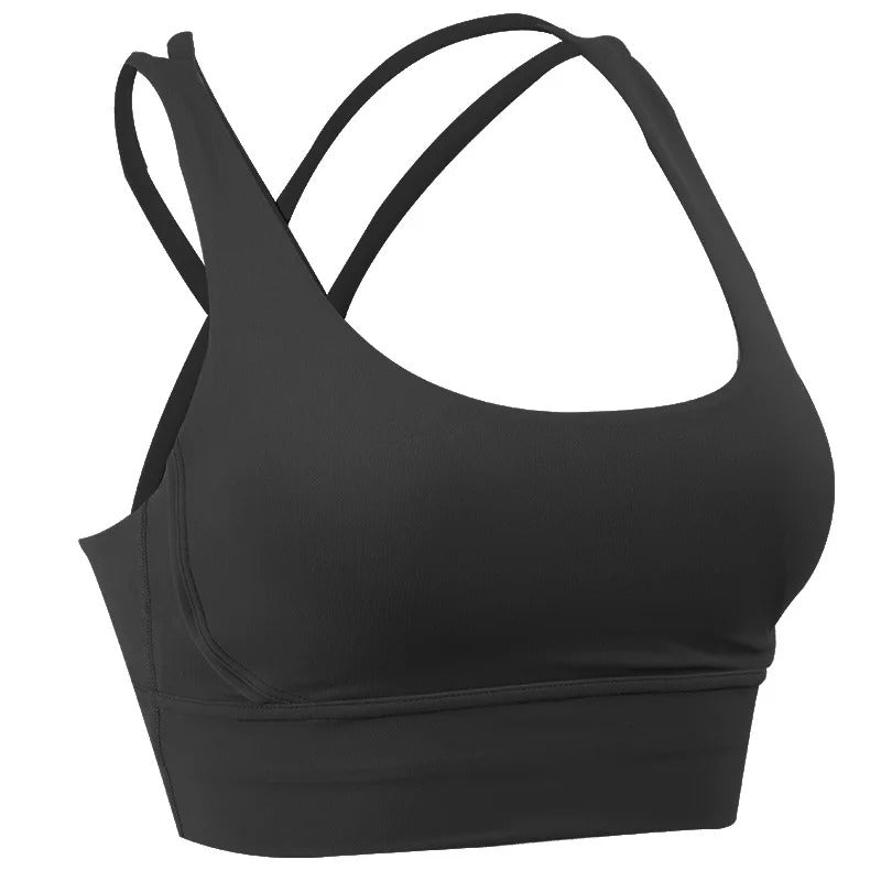 Kvinder åndbar cross-back sports-bh