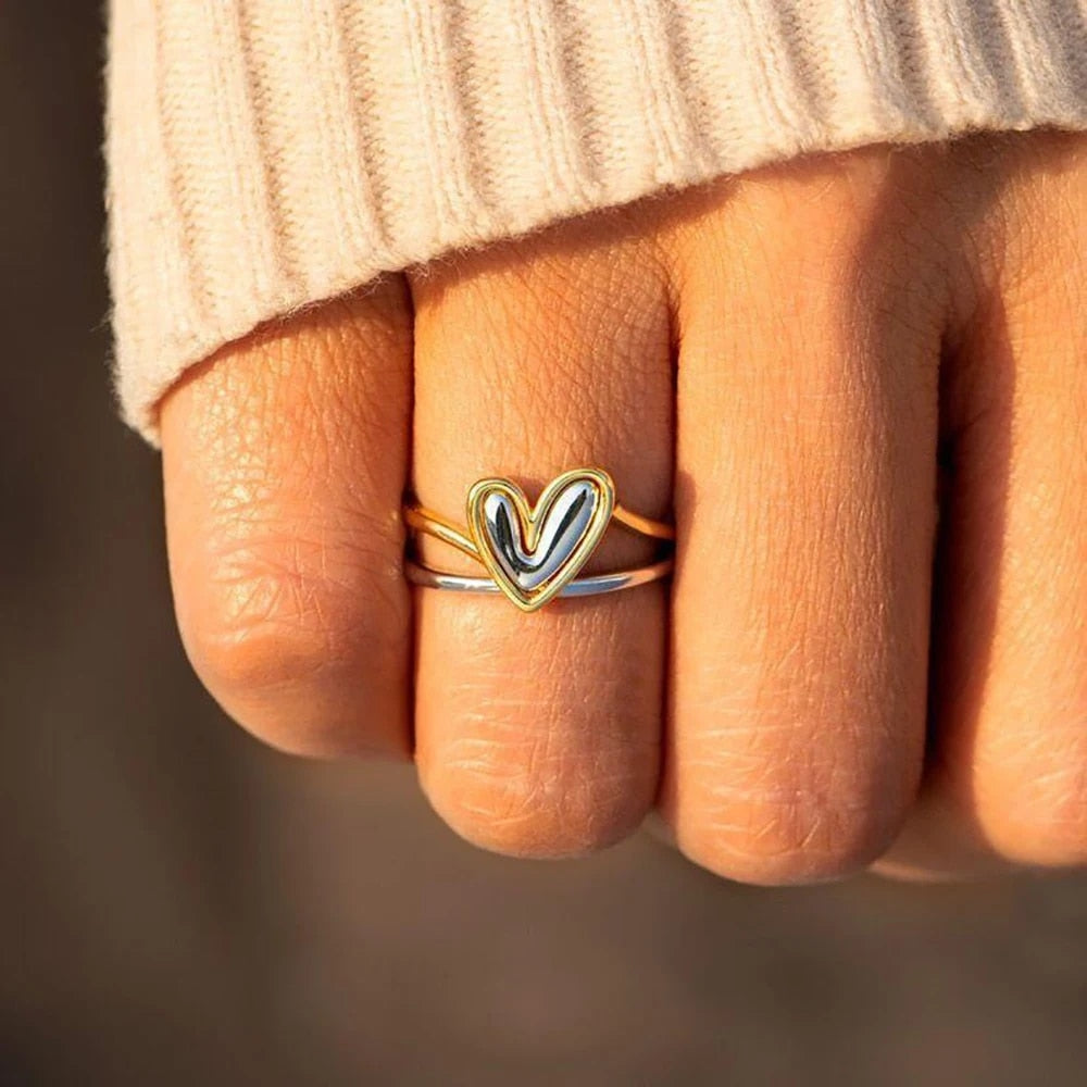 LoveHeart | Selvkærlighed ring til kvinder-zarada.dk